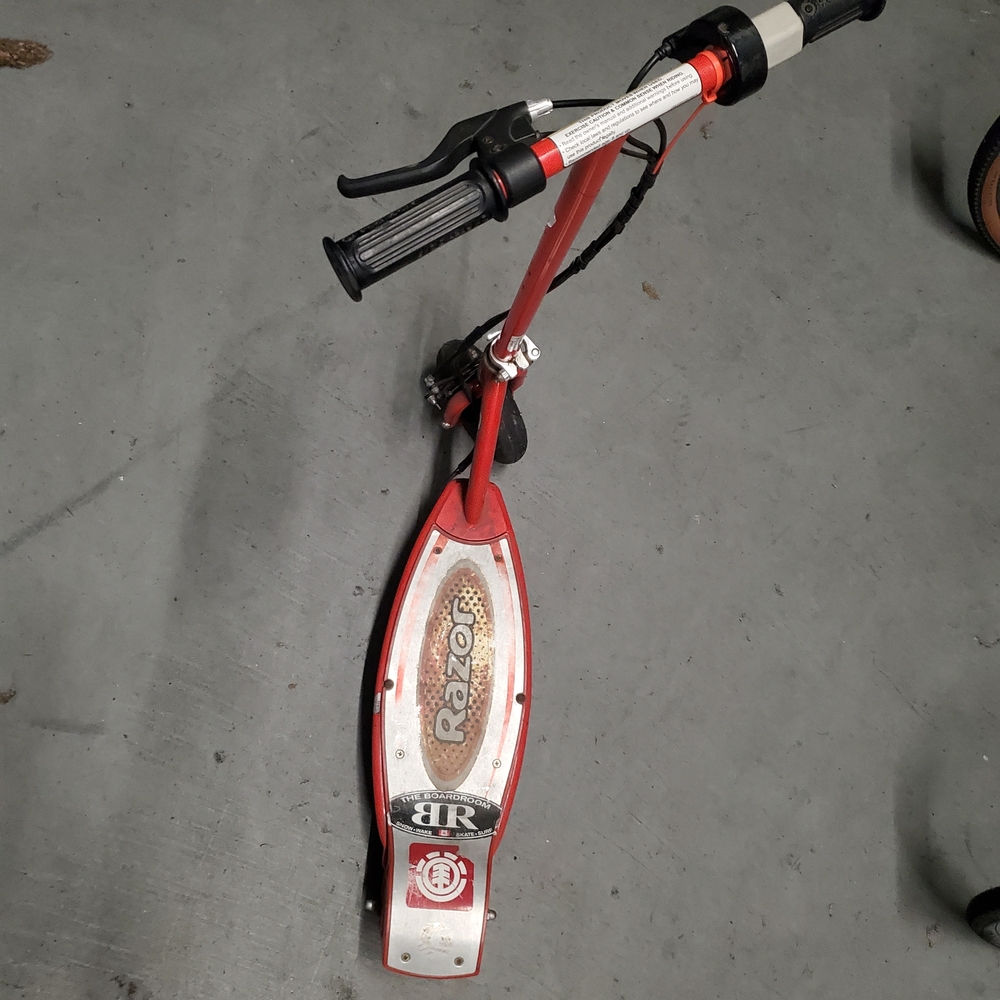 Razor Red Kick Scooter For Parts